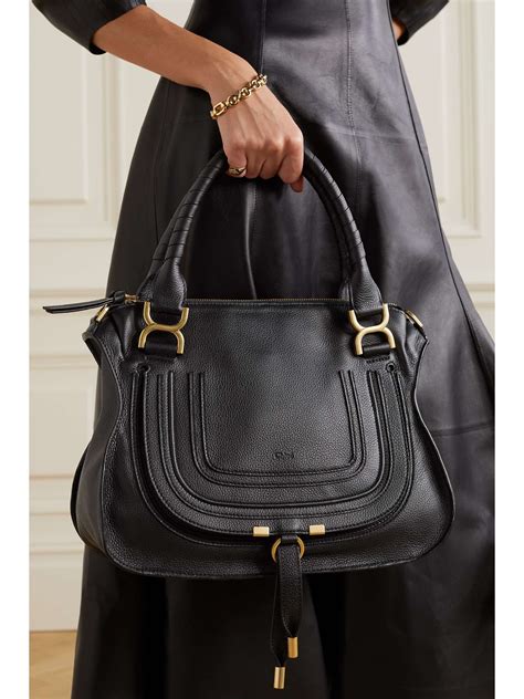 chloe marcie medium double carry bag|chloe marcie shoulder bag black.